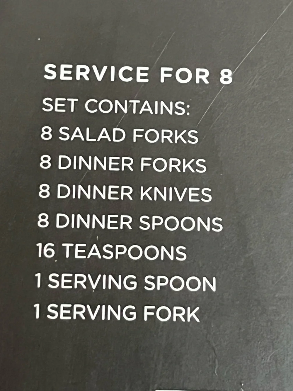 ONEIDA Surge 50-Piece Flatware Set  Stainless Steel Scandinavian Style